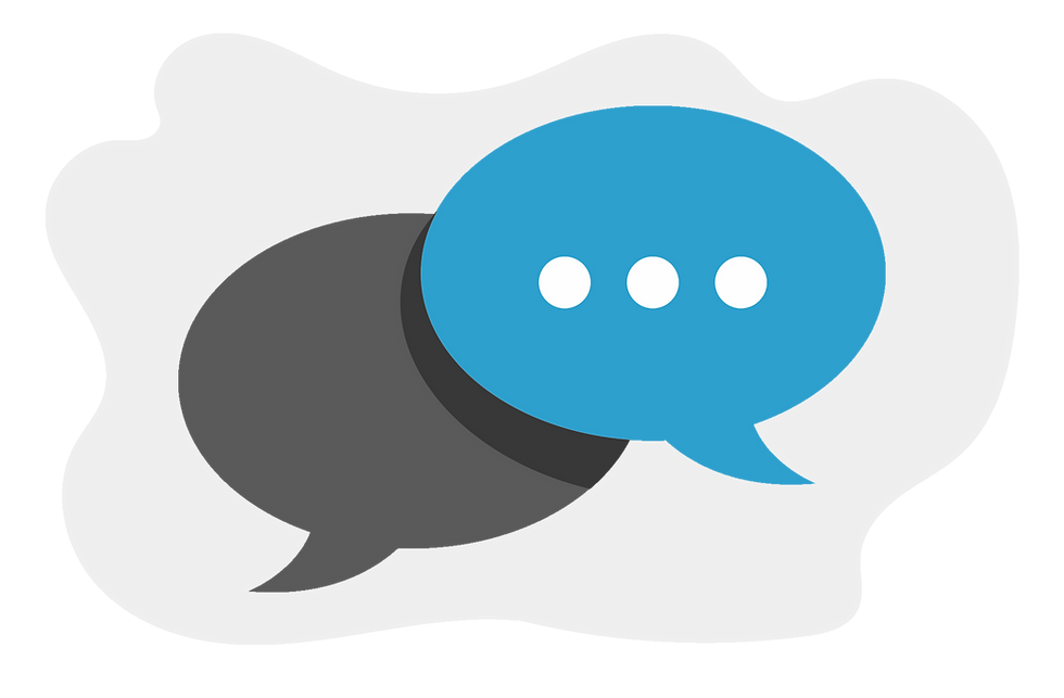 Chat bubbles